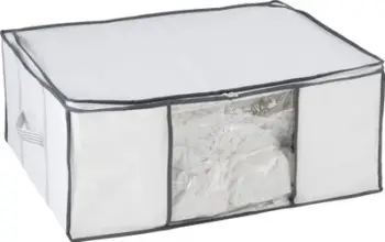 Kuti vakum për rroba Wenko Vacuum Soft Box L, madhësia L, transparente