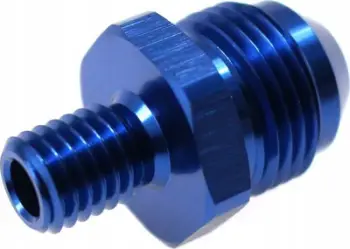 Nipel lidhës TurboWorks Male to Male AN8 M10x1.5, alumin, për vaj ujë dhe karburant