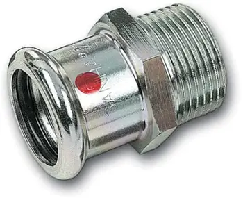 Nipëll tranzicioni Sanha SANHA-Therm, 76.1 mm, fije mashkullore R 3, çelik i galvanizuar