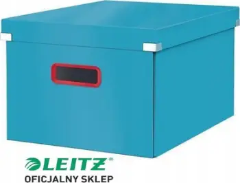 Kuti ruajtëse Leitz Click & Store Cosy Medium, madhësi mesatare, blu e qetë