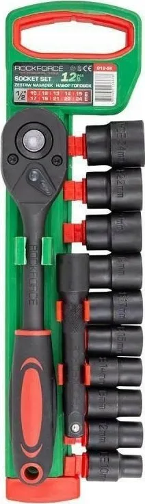 Set çelësash Rockforce RF-012-5K, 12 copa, 10-24mm - 1