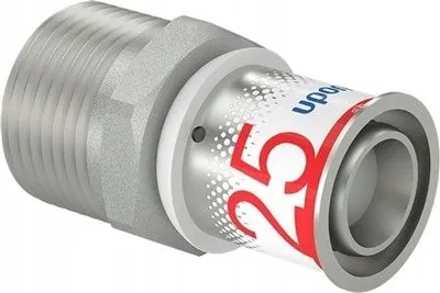 Nipël kaluese Uponor S-Press Plus 25 R1, inoksi, gri - 1