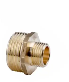 Nipel reduktues bronzi Ferro N19Z, 2" në 5/4", ngjyrë e verdhë