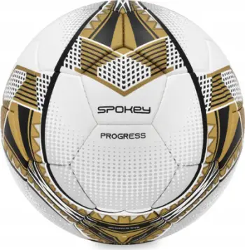 Top futbolli Spokey Progress, madhësia 5, i qepur, blu