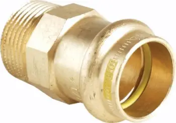 Nipël tranzicioni Conex B Press Gas 22x3/4, bakër bronz, kafe