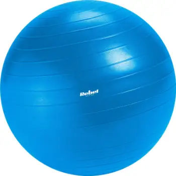 Top rehabilitimi Rebel Active 65 cm, me pompë dore, blu