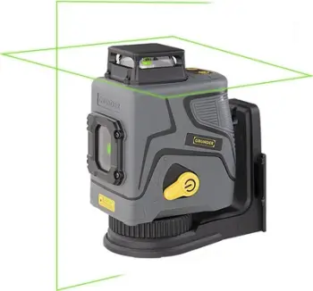 Nivel lazer pa kabllo Grunder MTM330B, linear 1X3D 1V, i gjelbër