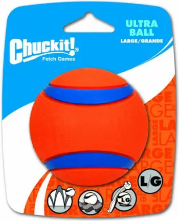 Top gome për qen Chuckit Ultra Ball, high bounce, madhësia L