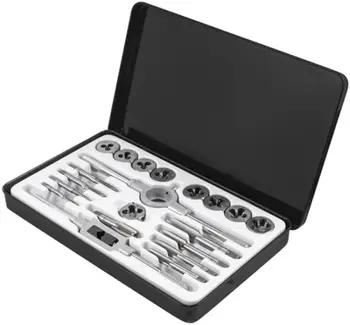 Set çezmash dhe filierash Bituxx JBC-M020-1, 20 copë, M3-M12, kuti metalike