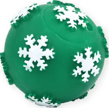 Top lodër për qen Aqua Nova Petnova Snowball 3169, 7.5cm, vinil, jeshile