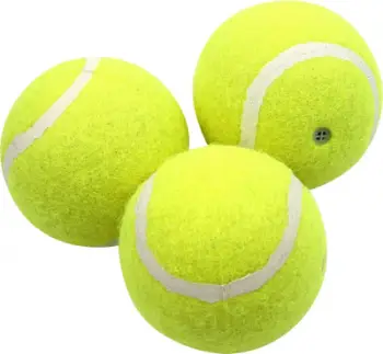 Top tenisi për qen Aqua Nova PETNOVA Squeaky, set 3 copë, 6cm, shumëngjyrësh