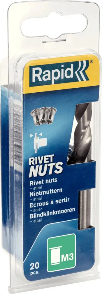 Dado nitimi Rapid M3 5000670, për panele të holla, metalike