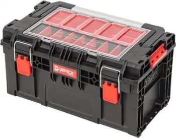 Kuti veglash Qbrick System Prime Toolbox 250 Expert, IP66, me organizues, e zezë