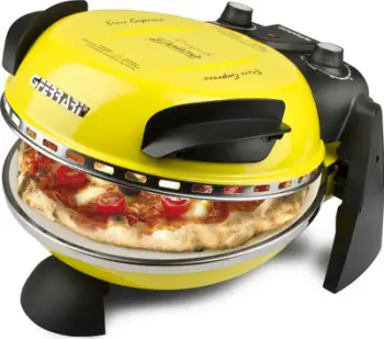 Furra për pizza G3Ferrari G10006 Delizia Yellow Evo Special Edition, 1200W, 31cm, e verdhë