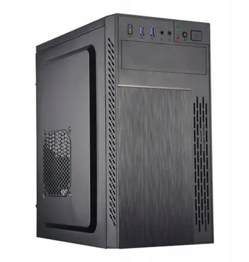 Kutia kompjuterike Eurocase ML N6 505B, MIDI Tower, USB 3.0, e zezë