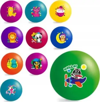 Top lojërash Swede MIX-Ball, material i butë, për fëmijë, shumëngjyrësh