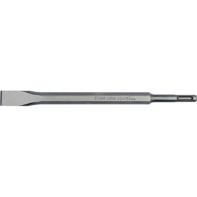 Daltë e ngushtë Sthor SDS-Plus, 20 x 14 x 250 mm, e argjendtë - 1