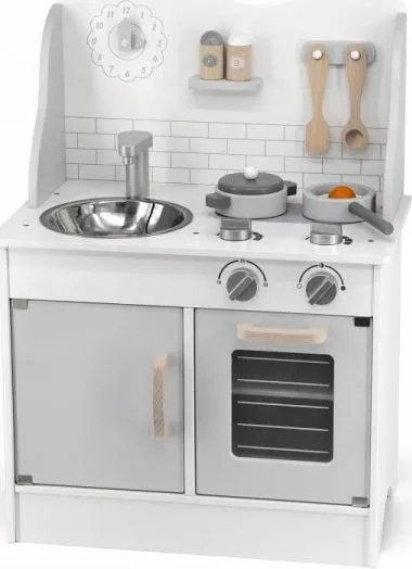 Kuzhinë lodër druri Viga PolarB Kitchen, e hirtë - 1