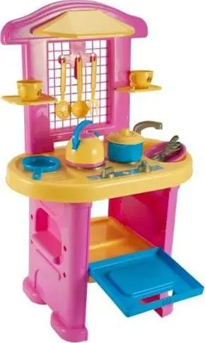 Kuzhinë lodër Maksik 3039, e madhe, ngjyra pastel