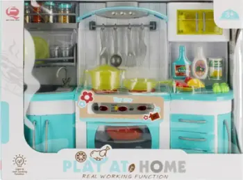 Kuzhinë lodër Mega Creative Furniture Kitchen, me aksesorë, me drita dhe zë