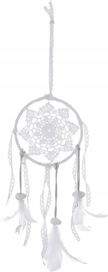 Dekor muror Atmosphera Dreamcatcher Boho, 16.5x56 cm, e bardhë