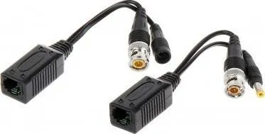 Transformator video AV TR-1RJ-HD*P2, transmetim CCTV, për kabllo UTP FTP - 1