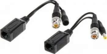 Transformator video AV TR-1RJ-HD*P2, transmetim CCTV, për kabllo UTP FTP