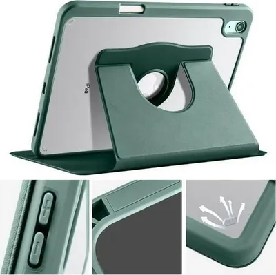 Futrollë me qendrim për iPad Air 13 Pro 2024, jeshile - 2