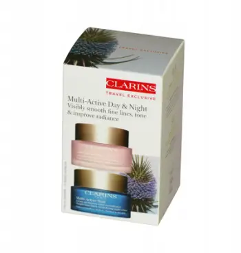 Set dhuratë Clarins Multi-Active, krem dite 50ml, krem nate 50ml