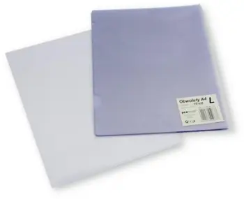 Futrolla plastike PENWORD PEN SLEEVE A4, L format, 155 mikron, set 10 copë, transparente