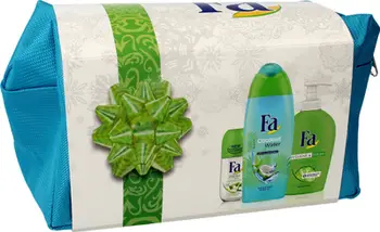 Set dhuratë Fa Kosmetyczka, xhel dushi Coconut Water 250ml, deodorant roll on Fresh 50ml, sapun lëng Hygiene 250ml