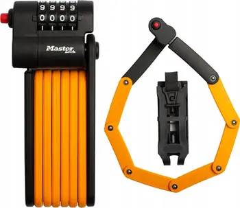 Kyç palosës kundër vjedhjes Master Lock, kombinim 4 shifra, 80cm, i zi