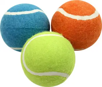 Toptha notues për qen Pet Nova Floating Tennis Balls, set 3 copë, 6 cm, shumëngjyrëshe