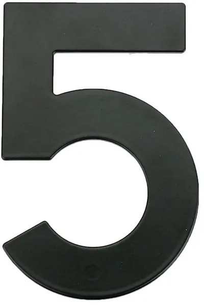 Numër shtëpie Stabilus House Number 5 MB-5, 145mm, i zi - 1