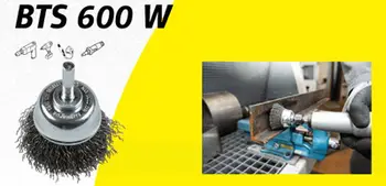 Furre me tel Klingspor K.CUP BRUSH BTS600W, 50mm, tel i valëzuar