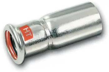Nyje presuese SANHA Therm Industry 28243, 28x18mm, çelik i galvanizuar