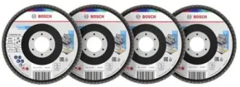 Set disqe gërryese Bosch 2608626159, flap disc, granulë 40 deri 120