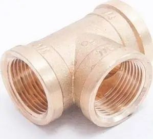 Nyje T bronzi DN15, 1/2", për ujësjellës