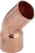 Lak bakri Viega Bend 95040, 45°, 42mm, ngjyrë bakri