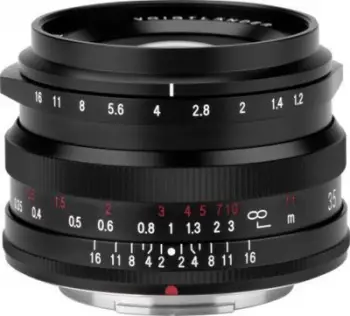 Objektiv Voigtlander Nokton 35mm f/1.2, për Fujifilm X, i zi