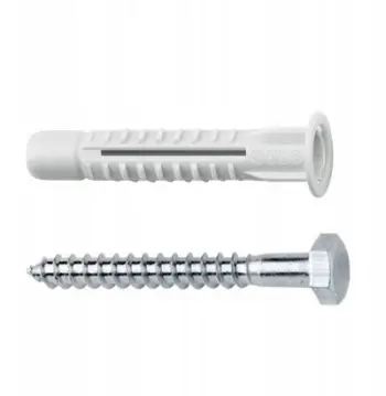 Set dublikash universale MZK 10 SKS, me jakë, me vida druri 6.0x80 mm, 25 copë