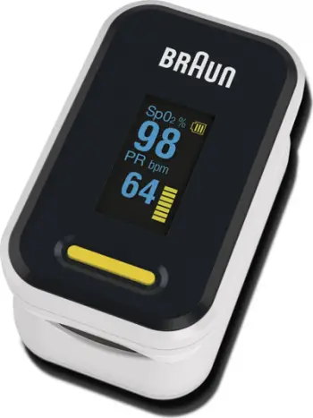 Oksimetër Braun YK-81CEU, matje SpO2 dhe puls, portativ