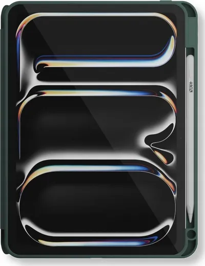 Futrollë Next One Rollercase për iPad Pro M4 11", mbrojtëse, e gjelbër - 2