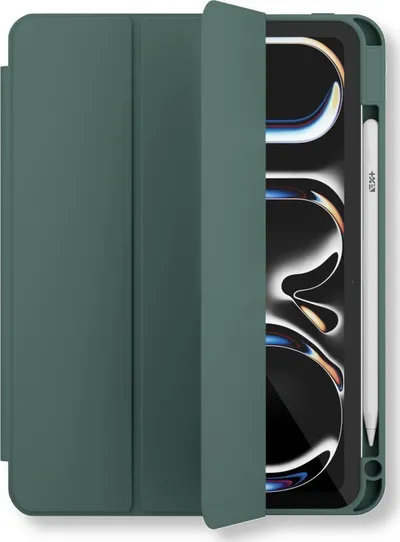 Futrollë Next One Rollercase për iPad Pro M4 11", mbrojtëse, e gjelbër - 3