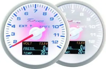 Tregues 4 në 1 DRacing Depo WBL, 60mm, temperaturë shkarkimi voltazh presion vaji temperaturë