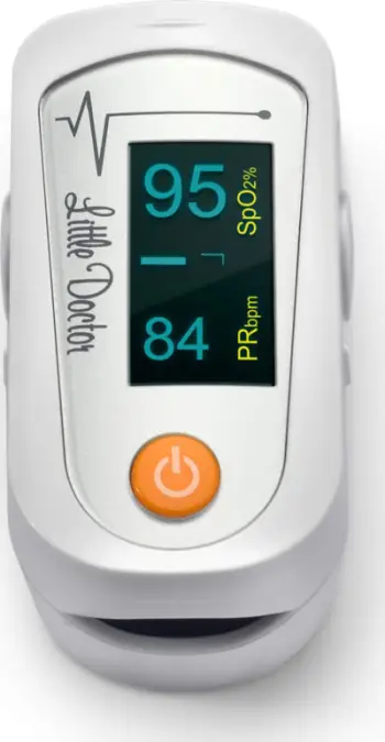 Oksimetër pulsi Little Doctor MD300C23, ekran OLED, portativ, i bardhë