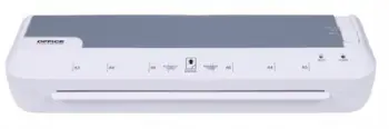 Laminator OFFICE PRODUCTS 332, format A3, shpejtësi 30 cm/min, i bardhë