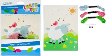 Dekorim për pashkë Craft with Fun, shumëngjyrësh