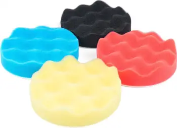 Set dyshekësh lustruese AMiO 03710 Polishing Pad, 4 copë, 125 mm