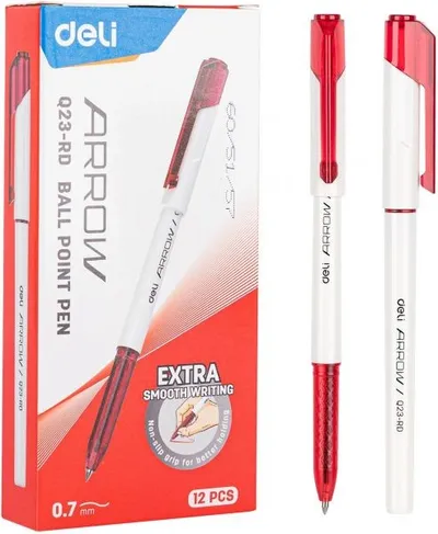 Deli Kimik Ballpoint 0.7 Arrow Q23-Rd 1/12 - 1